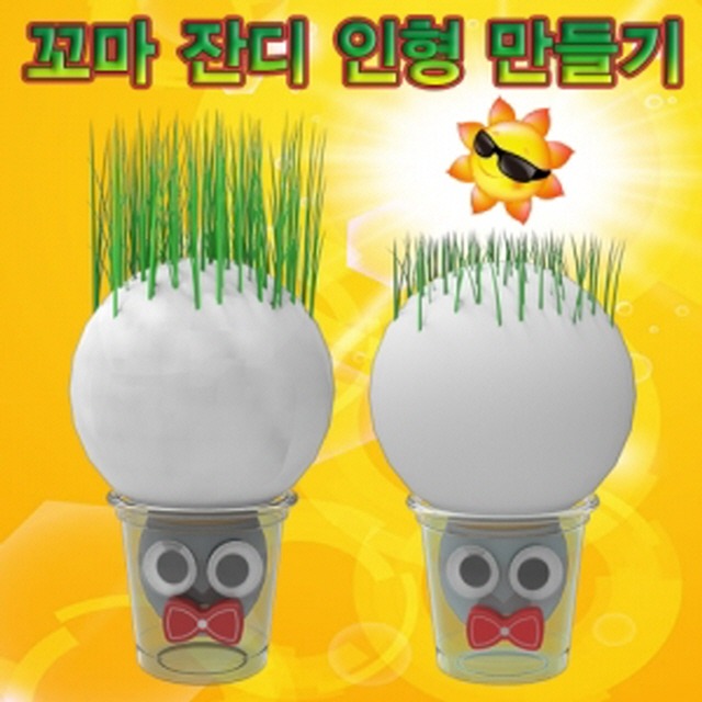 꼬마 잔디 인형 만들기(5인용)-LUG